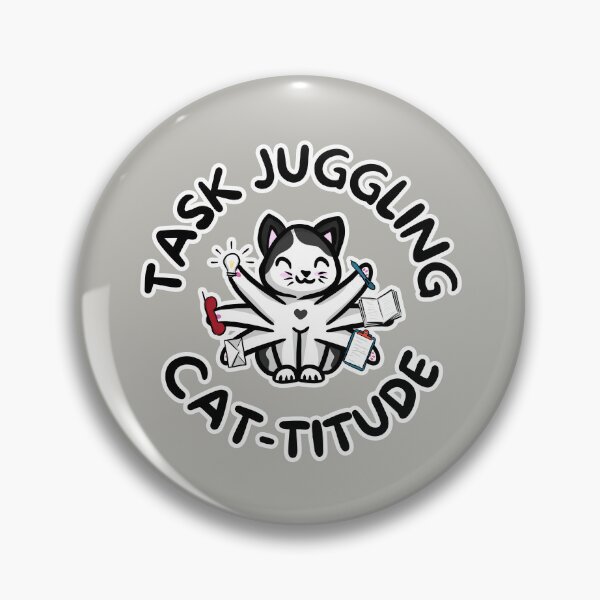Item preview, Task Juggling Cat-titude! designed and sold by impressionofmel.