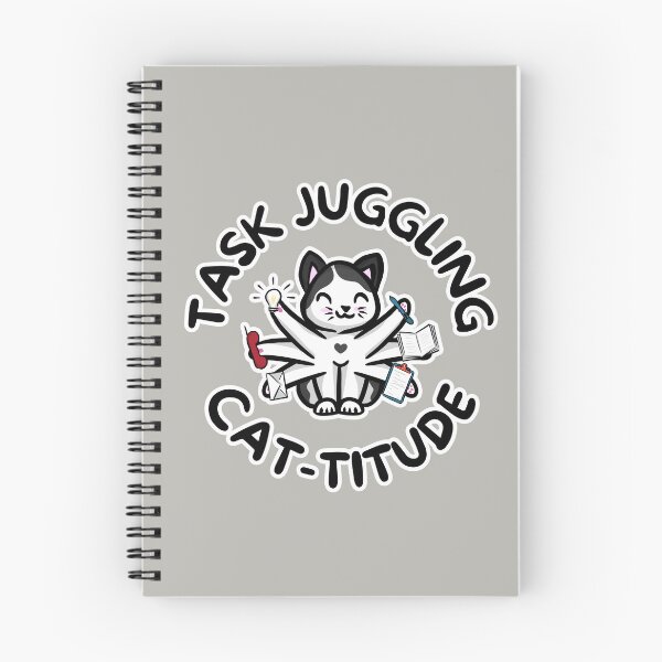 Item preview, Task Juggling Cat-titude! designed and sold by impressionofmel.
