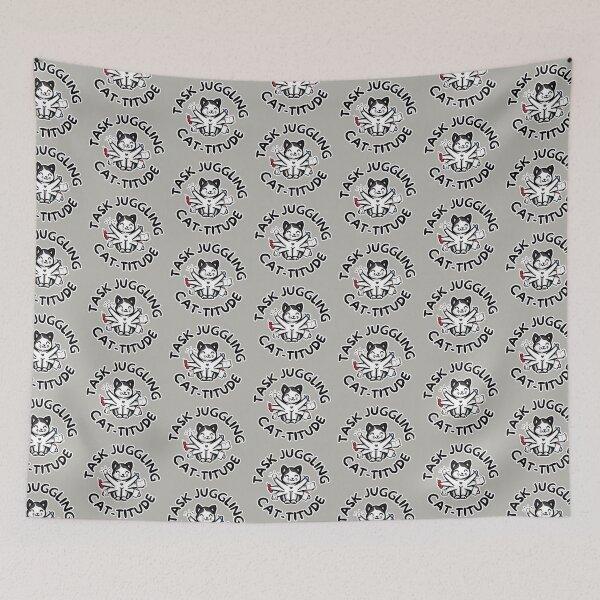 Item preview, Task Juggling Cat-titude! designed and sold by impressionofmel.