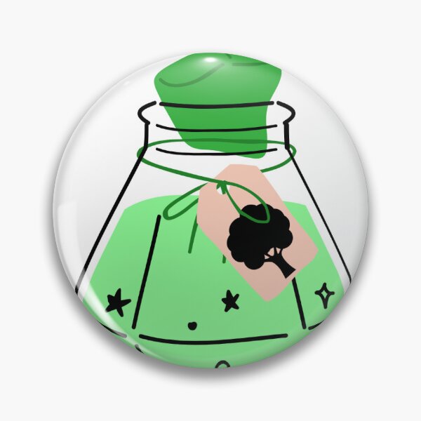 Item preview, MTG Green Mana Potion designed and sold by The Seaside Citadel.
