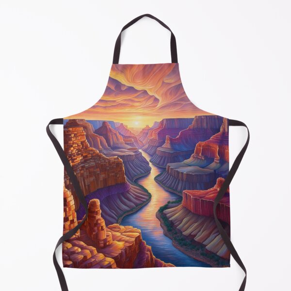 Item preview, Sunset Serenity: A Canyon’s Colorful Embrace designed and sold by merve02shop.