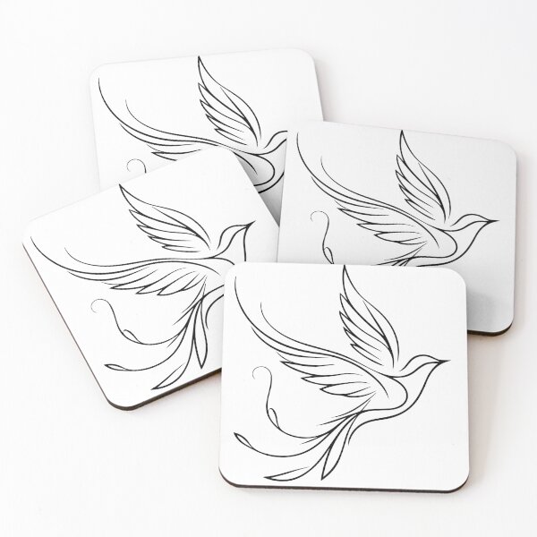 Item preview, Pigeon Minimalist Line Art designed and sold by Lyssarien.