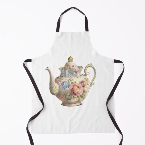 Item preview, Floral Tea Time - Teapot designed and sold by GiraffeCreative.
