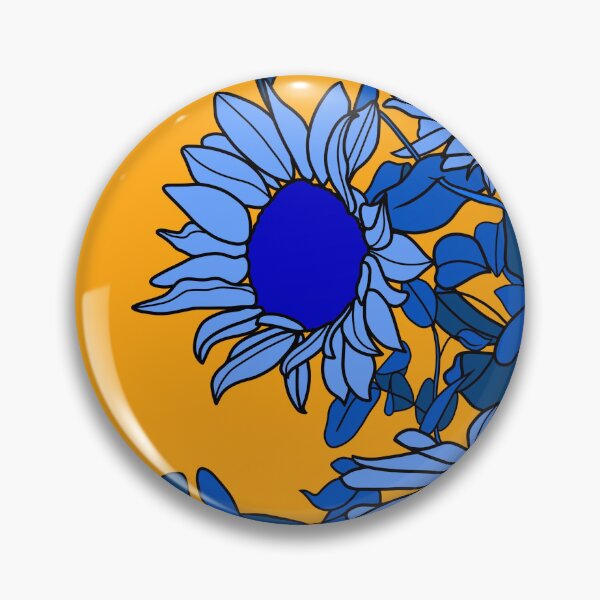 Item preview, Yellow and Blue Sunflowers designed and sold by MihaelaMereoara.