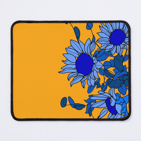 Item preview, Yellow and Blue Sunflowers designed and sold by MihaelaMereoara.