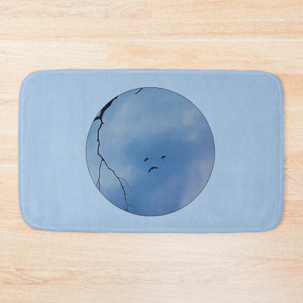 Item preview, Face Pareidolia Birds Feeling Blue Sad Face 3 of 4 designed and sold by Beachy.