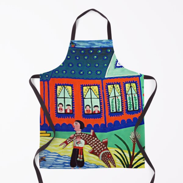 Item preview, Maria Prymachenko, Ukrainian Folk Artist, Fine Art Print, Марія Приймаченко, Genre Painting, Ukrainian Folk Art, Maria Prymachenko Gift designed and sold by Artistic Gift Print.
