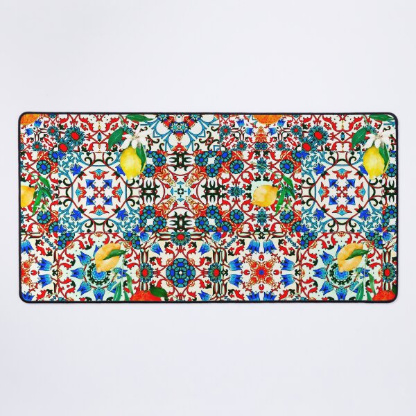 Item preview, Lemon,citrus,Mediterranean ,mosaic tiles,Moroccan art designed and sold by MariaMarinova.