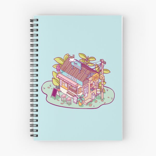 Item preview, cute little shop - coffee shop designed and sold by SD-Din.