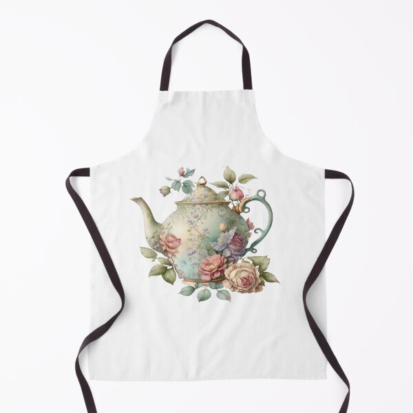 Item preview, Floral Tea Time - Teapot designed and sold by GiraffeCreative.