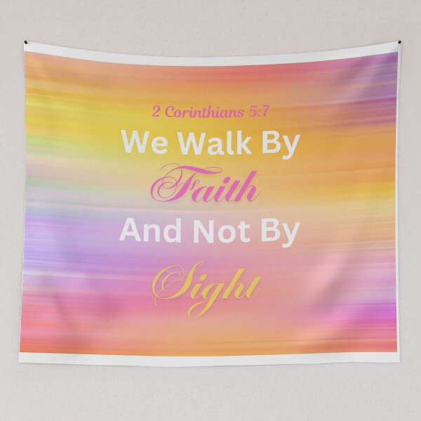 Item preview, We Walk By Faith designed and sold by Godisgr8t2me.