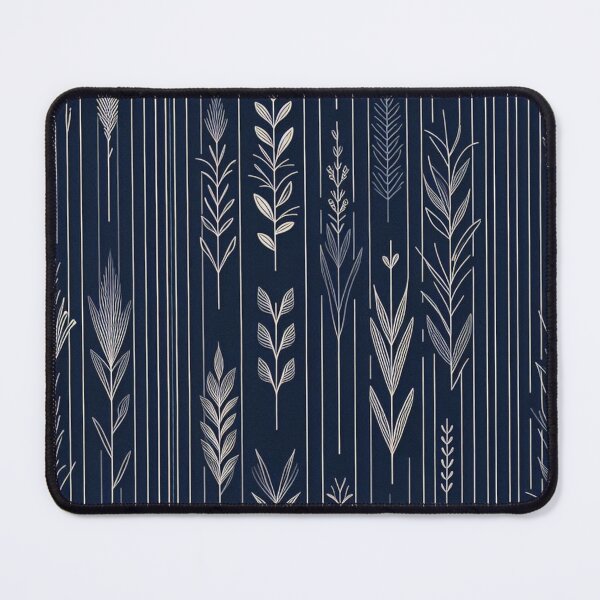 Artikelvorschau, Navy Minimalist Lines: Elegantes paralleles Linienmuster entworfen und verkauft von Rui Fernandes.