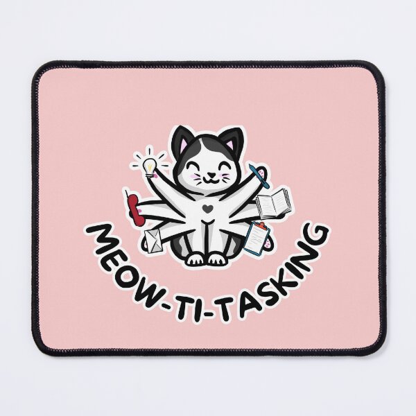 Item preview, Meow-ti-tasking! designed and sold by impressionofmel.