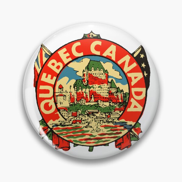 Item preview, Quebec Canada Vintage Style Decal designed and sold by Decal Mania.