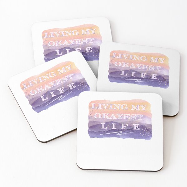Item preview, Living My Okayest Life designed and sold by roseroycedesigns.