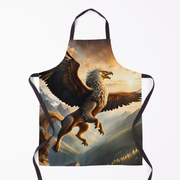 Item preview, Griffin Flying Over Mountains designed and sold by AuroraSpringer.