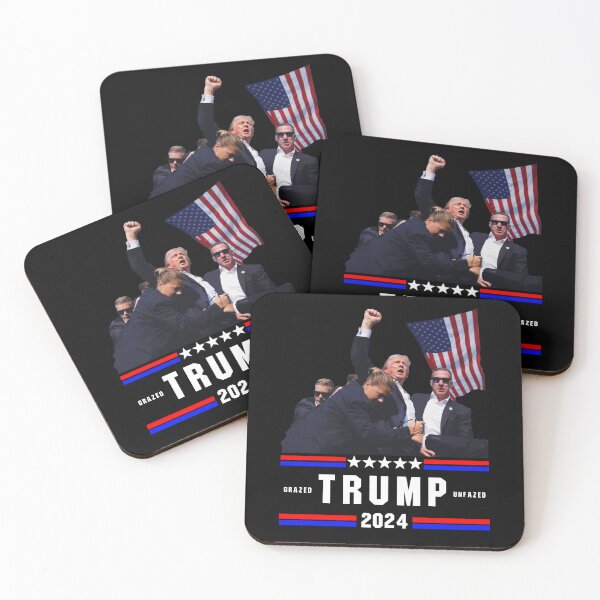 Item preview, Trump 2024 Grazed and Unfazed  designed and sold by claywalkr.