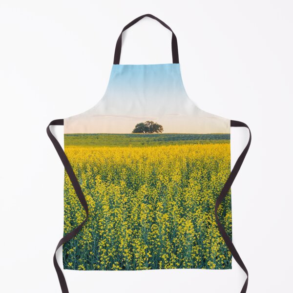 Item preview, Field of Blooming Canola at Sunset in Alberta designed and sold by Amy Mitchell.