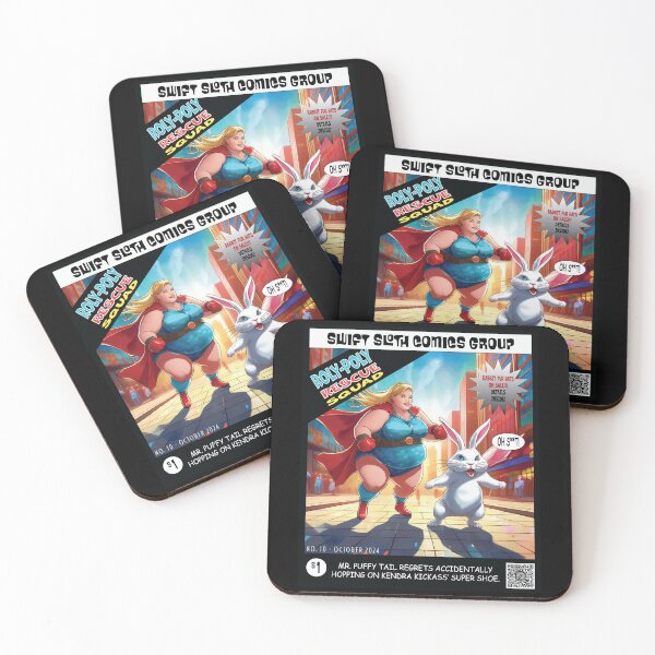 Item preview, Roly-Poly Rescue Squad - Puffy Tail Kickass - Issue 10 designed and sold by SwiftSlothMedia.