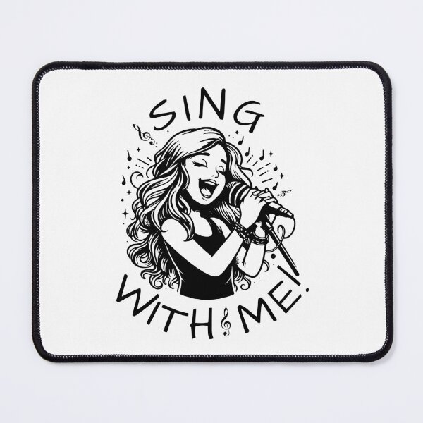 Item preview, Sing With me - black designed and sold by Telrandir.