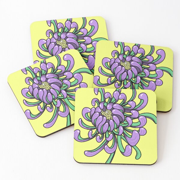 Item preview, Chrysanthemum flower  designed and sold by TURISMO-INK.
