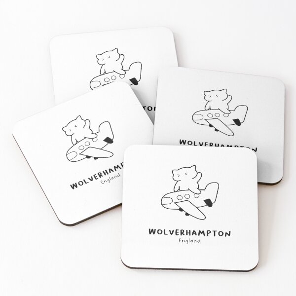 Item preview, Wolverhampton, England | Adorable Cat on Plane Design | Airplane Illustration | Cat's Trip designed and sold by RM-Journey.