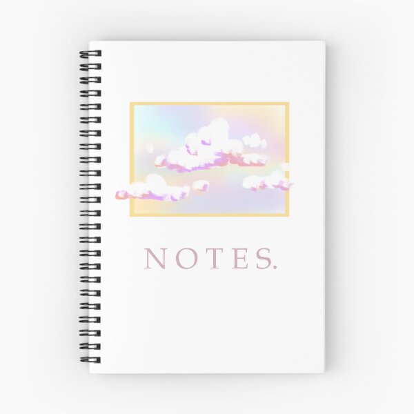 Item preview, Pretty Cloud Notebook designed and sold by BlueSkyBunny.