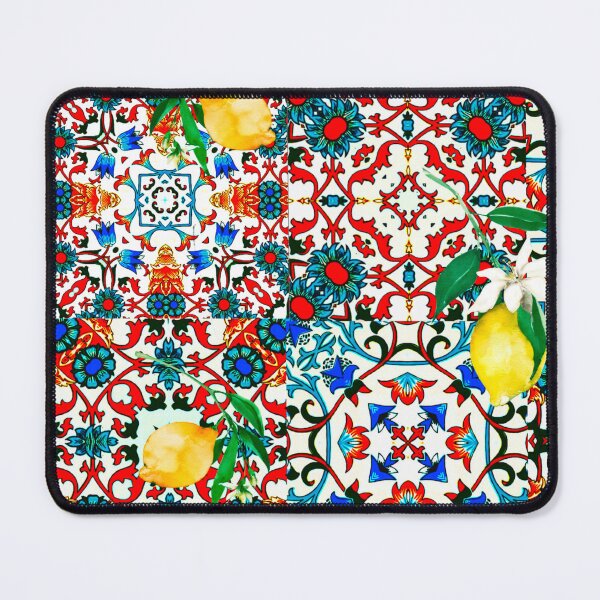 Item preview, Lemon,citrus,Mediterranean ,mosaic tiles,Moroccan art designed and sold by MariaMarinova.