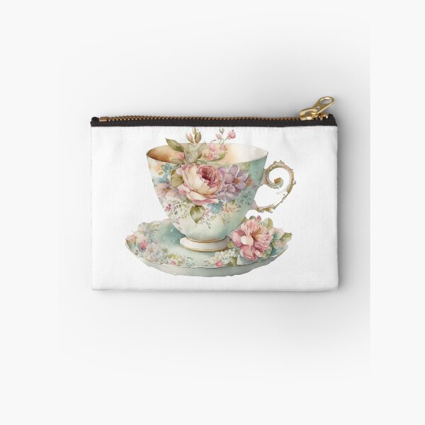 Item preview, Floral Tea Time - Cup designed and sold by GiraffeCreative.