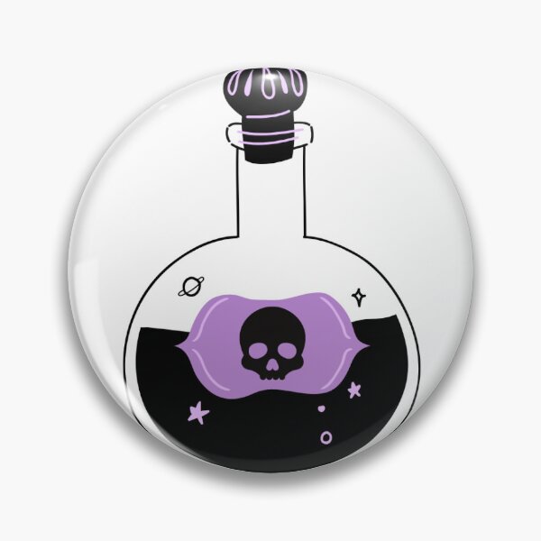 Item preview, MTG Black Mana Potion designed and sold by The Seaside Citadel.