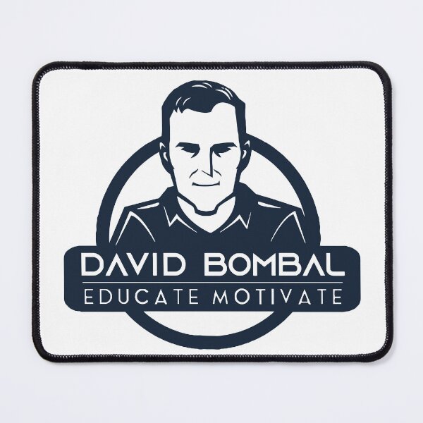 Item preview, David Bombal logo designed and sold by CyberMaverick80.