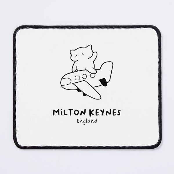 Item preview, Milton Keynes, England | Adorable Cat on Plane Design | Airplane Illustration | Cat's Trip designed and sold by RM-Journey.