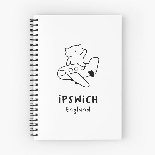 Item preview, Ipswich, England | Adorable Cat on Plane Design | Airplane Illustration | Cat's Trip designed and sold by RM-Journey.