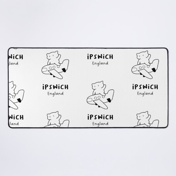 Item preview, Ipswich, England | Adorable Cat on Plane Design | Airplane Illustration | Cat's Trip designed and sold by RM-Journey.