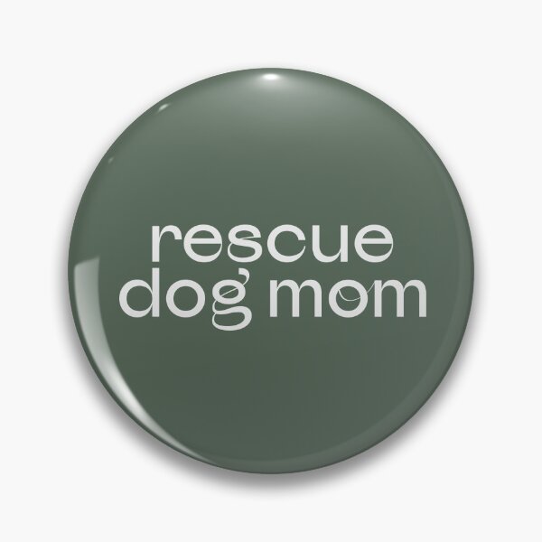 Item preview, Rescue Dog Mom In White designed and sold by Hanreb.