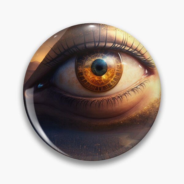 Item preview, Ancient City: Psychedelic Great Pyramid, All Seeing Eye designed and sold by Fantasy Masterpiece.
