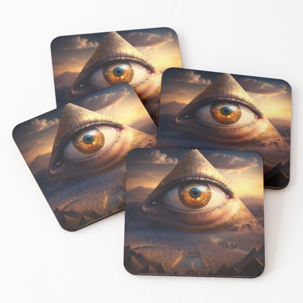 Item preview, Ancient City: Psychedelic Great Pyramid, All Seeing Eye designed and sold by Fantasy Masterpiece.