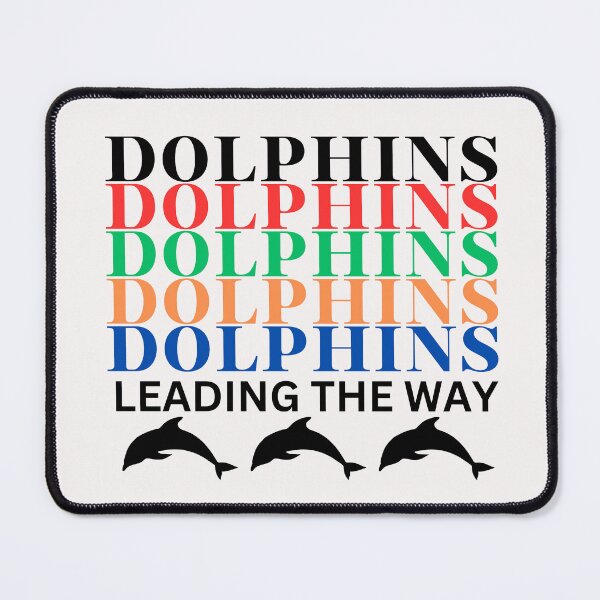 Item preview, Dolphins Leading the Way with Image designed and sold by DecalDash.