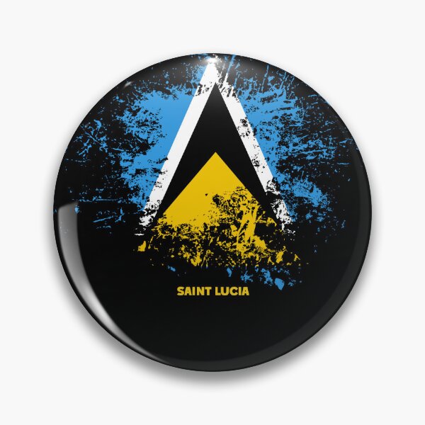 Item preview, Saint Lucia Watercolor, Flag Of St Lucia designed and sold by Flag Outfit.