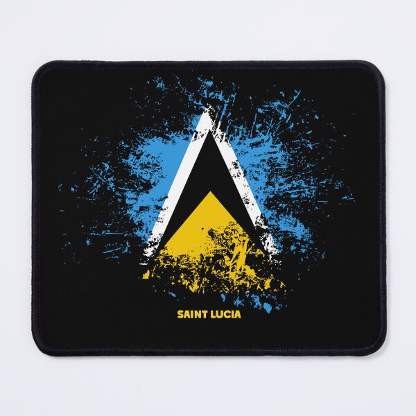 Item preview, Saint Lucia Watercolor, Flag Of St Lucia designed and sold by Flag Outfit.