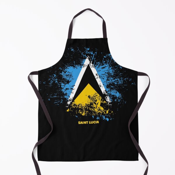 Item preview, Saint Lucia Watercolor, Flag Of St Lucia designed and sold by Flag Outfit.