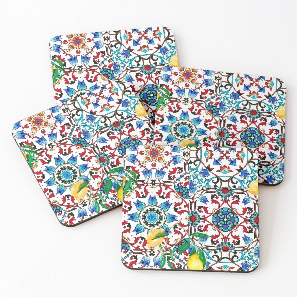 Item preview, Lemon,citrus,Mediterranean ,mosaic tiles,Moroccan art designed and sold by MariaMarinova.