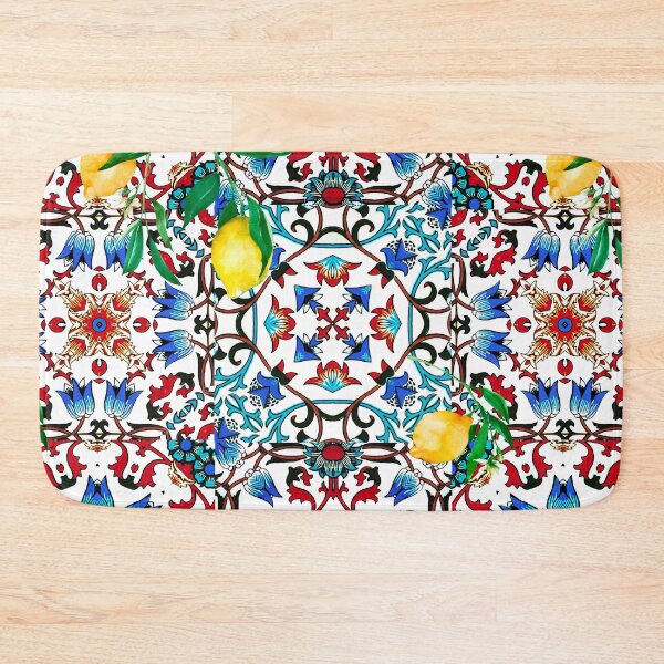 Item preview, Lemon,citrus,Mediterranean ,mosaic tiles,Moroccan art designed and sold by MariaMarinova.