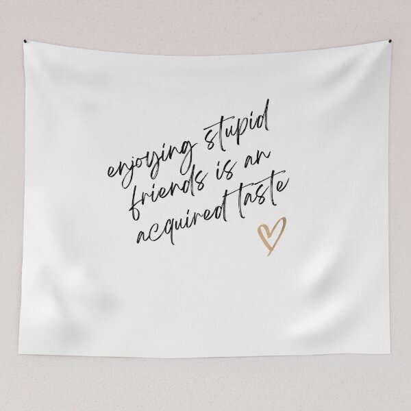 Item preview, enjoying stupid freinds designed and sold by Gerardo Segismundo.
