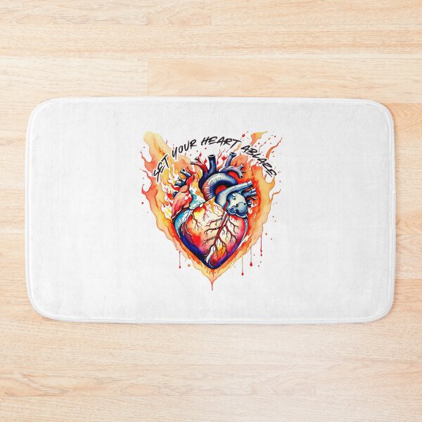 Item preview, Set your heart ablaze! designed and sold by ztarantino44.