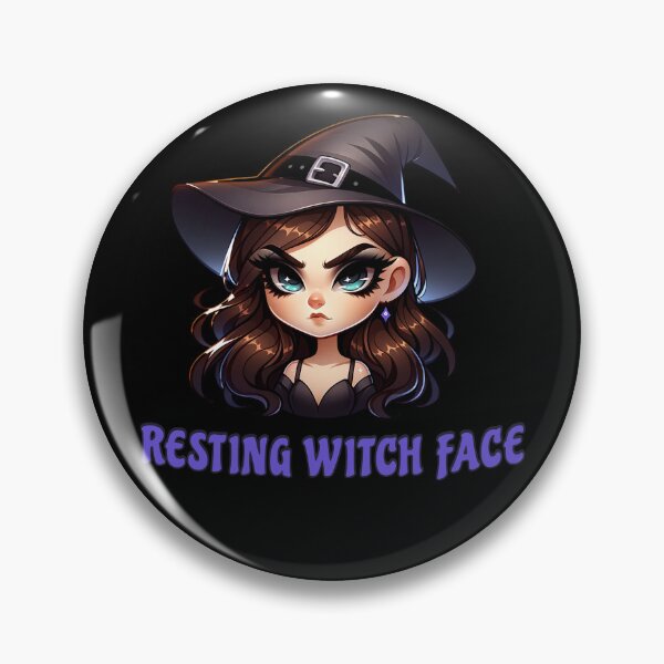Item preview, Resting Witch Face designed and sold by Ashley Krautter.