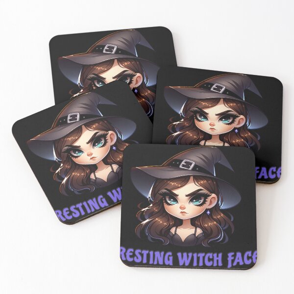 Item preview, Resting Witch Face designed and sold by Ashley Krautter.
