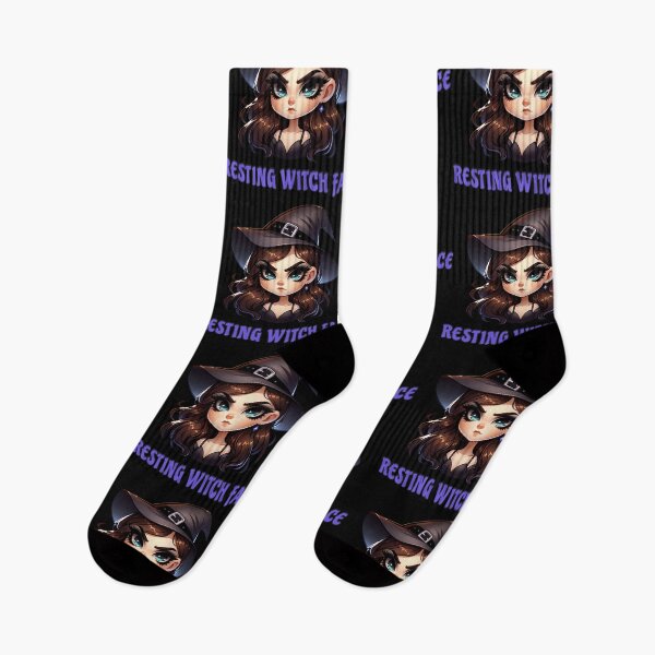 Item preview, Resting Witch Face designed and sold by Ashley Krautter.