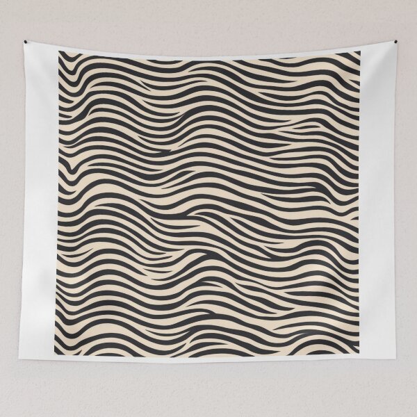 Item preview, Dynamic Wavy Lines Pattern designed and sold by merve02shop.