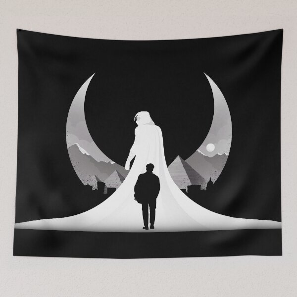 Item preview, The Moon Knight Remastered (White version) designed and sold by DreamPrintPro.
